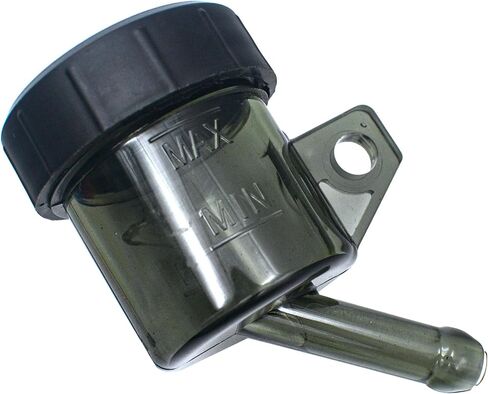 Universal Motorcycle Foot Rear Brake Master Cylinder Tank Oil Cup Fluid Bottle Reservoir (Tinted) in Saudi Arabia