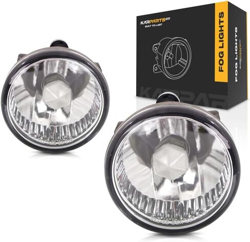 For Toyota Highlander 2004-2007/Hybrid 2006-2007/Prius 2004-2009/Echo/MR2 Spyder 2000-2005/Scion xA 2004 2005 Fog Light Pair Driver and Passenger Side TO2592119 | TO2593119 | 81221-52070 | 81211-52070 in Kuwait