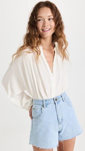 Women's Poet's Beach Blouse in Kuwait