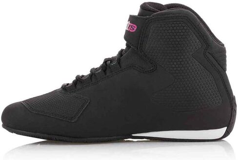 Alpinestars Women's Sektor Shoes (7) (BLACK/FUCHSIA) in Saudi Arabia