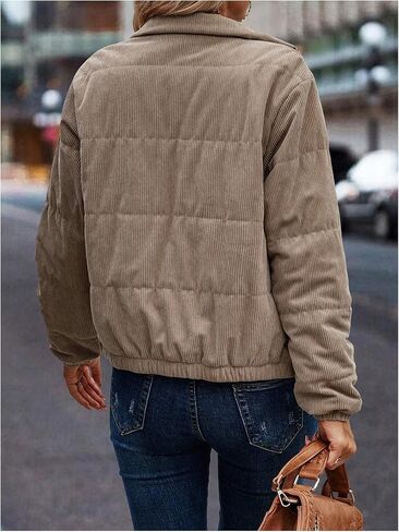 Soly Hux Women's Corduroy Puffer Stack in Saudi Arabia