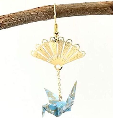 Cutiejewelry للنساء رافعة اوريغامي الطيور مروحة التدلي in Kuwait