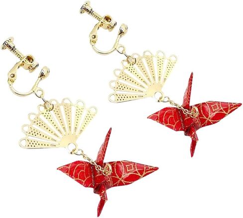 Cutiejewelry للنساء رافعة اوريغامي الطيور مروحة التدلي in Kuwait