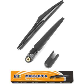 Rear Wiper Arm Blade, Replacement for 2000-2012 Toyota RAV4 - MIKKUPPA Back Windshield Wiper Assembly Replacement - All Season Natural Rubber Cleaning Window