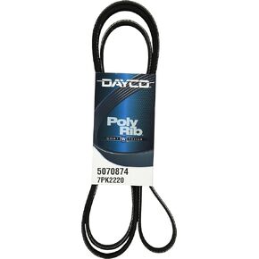 Dayco 5070874 Serpentine Belt , Black