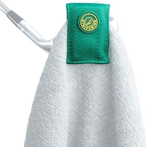 Magnetic Clip for Any Towel (Green) - Highest Strength Magnet - Golf Towel Magnet - Magnetic Golf Towel - Removable from Towels - Magnet Golf Towel - Magnetic Golf Towels for Men