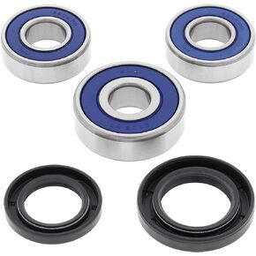 All Balls Racing Rear Wheel Bearing Kit 25-1201 Compatible with/Replacement for Yamaha CT175 1972, DT125 1974-1981, DT175 1974-1981, IT125 1980-1981, IT175 1977-1979, MX125 1974-1976