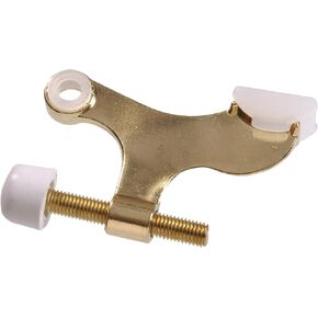 852660 Hinge Pin Door Stops Solid and Hollow Doors Brass