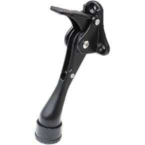 Kickdown Door Stop Door Holder semi-Automatic Doorstop Easy Step Hands-Free Open with Spring Lever Rubber Tip(Gold)