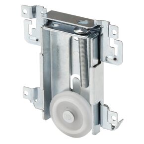 Prime-Line MP6790 1-7/16 In. Mirror Door Roller Assembly, Nylon Flat Roller, Acme (Single Pack)