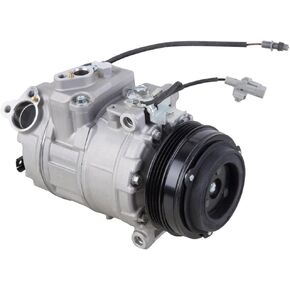 AC Compressor & A/C Clutch For BMW 550i 650i 750i 760i 760Li X5 V8 M5 M6 Alpina B6 B7 B7L & Rolls Royce Ghost - BuyAutoParts 60-03648NA New