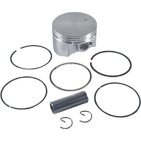 Flat Top Piston And Rings 72mm Bore Fit Predator 224cc 212cc +.080 (2.835) .550