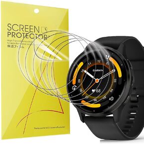Compatible for Garmin Venu 3 Screen Protector, [6 Pack] Full Coverage TPU Clear Film Compatible for Garmin Venu 3 Smartwatch (6 pack)