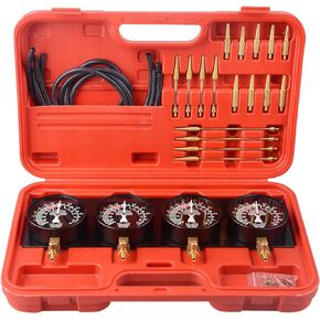Motorcycle Fuel Vacuum Carburetor Synchronizer carb sync Gauge Fit Honda Yamaha