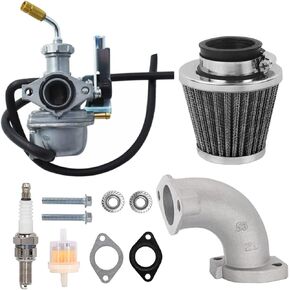 Carburetor For KAWASAKI KLX110 Carb KLX 110 2002-2020 ENGINE Replace # 15003-1694 With Air Filter & Intake Manifold Boot