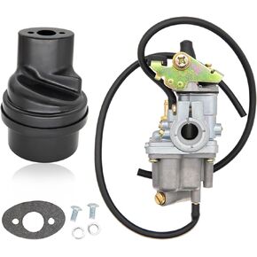 LT50 Carburetor Compatible For Suzuki JR50 LT-A 50 Carb 1984-2005, LT 50 Carburetor With Air Filter Box