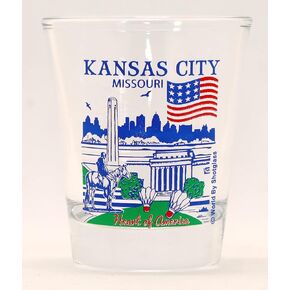 Kansas City Missouri Great American Cities Collection Shot Glass