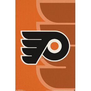 Trends International NHL Philadelphia Flyers - Logo 14 Wall Poster, 22.375" x 34", Unframed Version