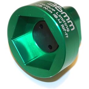 2 Stage 36mm Torque Limiting Oil Filter Wrench, Green, 6061-T6 Aluminum