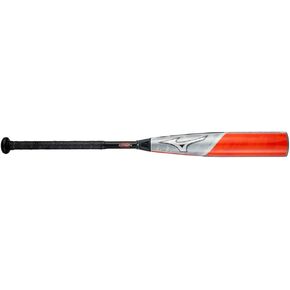 Mizuno B23-CRBN2 Big Barrel Youth USSSA Baseball Bat -12 | -10 | -8 | 2 5/8 inch Barrel | 2 Piece Composite | Dual Frequency Damper | Black Onyx Carbon | Speed-Helix Grip