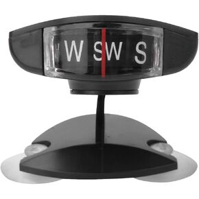 Foldable Car Compass Ball, Boat Compass Dashboard, Sea Compass, Dashboard Compass for Outdoor, Hiking, Sailing, Boat, Car, Caravan, Truck
