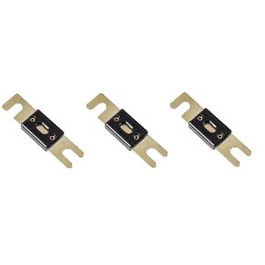 GLOSO BDFL ANL Fuse 350A، 32V، مصهر بولت لأسفل (2 حزمة 350A + حامل)