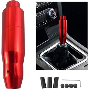 1 PC Car Modified Gear Shift Head, 1.37" x 5.7" Alloy Exquisite Feel Infinite Automatic Shift Stick Head Shift Lever, Decorative Accessories, Compatible with Most Car Models (Multicolored)