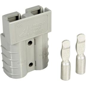 Anderson SB120 2 AWG 600 Volt Quick Connect Disconnect, Housings and Connectors Included - 2 Pack