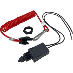 Kill Switch & Safety Lanyard Replacement for OMC Johnson Evinrude Sierra MP28870, 432230, 585134