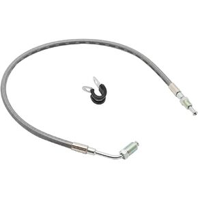 Front Left Brake Hose Line for 2001-2004 Polaris Sportsman Magnum Scrambler Trail Boss Trail Blazer Xplorer Xpedition ATP 250 325 330 400 425 500 600 700