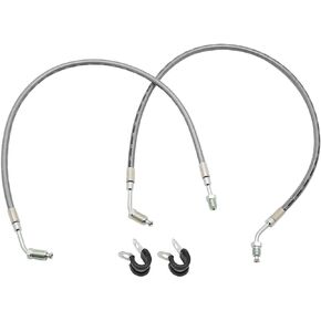 Front Left Right Brake Hose Line for 2001-2004 Polaris Sportsman Trail Boss Magnum Scrambler Trail Blazer Xplorer Xpedition ATP 500 400 330 700 250 325 425 600 455