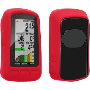 kwmobile Case Compatible with Wahoo Elemnt Roam V2 - Case Soft Silicone Bike GPS Protective Cover - Black