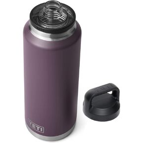 YETI Rambler 46 oz Bottle, Vacuum Insulated, Stainless Steel with Chug Cap, Charcoal in Kuwait