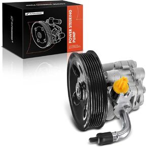 A-Premium Power Steering Pump, with Pulley, Compatible with Hyundai Sonata 2006 2007 2008 2009 2010, L4 2.4L, Replace # 21-5476, 571003K000