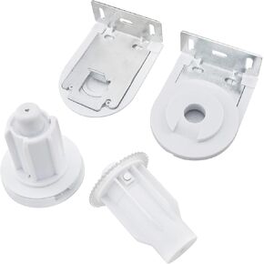 Roller Blind Clutch White Roller Shade Clutch with Metal Bracket and Bead Chain for 1 1/2" (38mm) Tube Replacement Spare Repair Parts, Metal Core Clutch Metal Bracket Bead Chain in Saudi Arabia