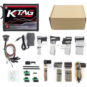 V2.25 KTAG V7.020 K-TAG Master Diagnostic Tool Car Engine Tester, No Tokens Limited, Unlimited Version, Master ECU Programming Chip, PC Support Windows XP Professional / Win7 / Win8 in Kuwait