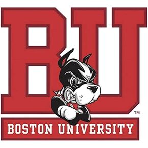 ملصق مقطوع بالقالب مقاس 10.16 سم × 10.16 سم من WinCraft Boston University Terriers in Saudi Arabia