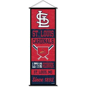 St. Louis Cardinals Banner and Scroll Sign