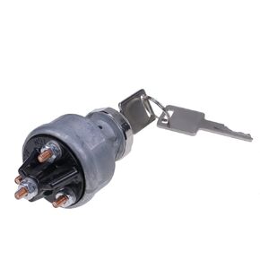 Solarhome Ignition Switch with 2 Keys 6665606 for Bobcat Loaders 310 313 322 440 530 533 540 542 630 730 731 732 741 742 743 751 753 763 773 863 873 953 963 2410 7753 MT50 MT52 MT55