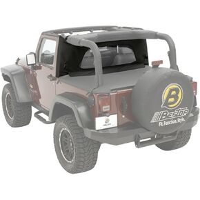 Bestop 8004135 Wraparound Windjammer for 2007-2018 Jeep Wrangler JK