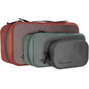 Hydraulic Packing Cube Set - 0.75L, 1.5L, 3.5L