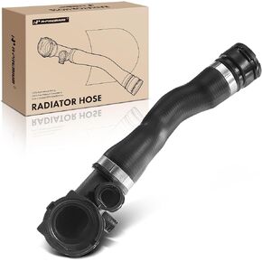 A-Premium Lower Radiator Coolant Hose - Compatible with BMW E46 Series 323i 325i 328i 330i 323Ci 325Ci 325xi 328Ci 330Ci 330xi 1999-2006 2.5L 2.8L 3.0L - Replace# 11531436408
