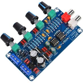 1Pcs HiFi NE5532 OP-AMP Preamplifier Amplifier Volume EQ Tone Control Board