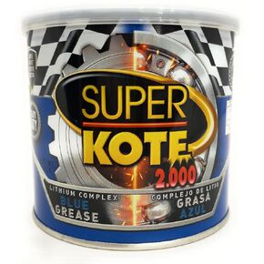 Lubricant Grease Superkote 2000 Multipurpose/Lithium Complex/Lubricant/EP/High Temp/Industry/Automotive/Blue Grease / 1lb