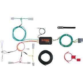 CURT 56299 Vehicle-Side Custom 4-Pin Trailer Wiring Harness, Fits Select Honda Accord Sedan , Black