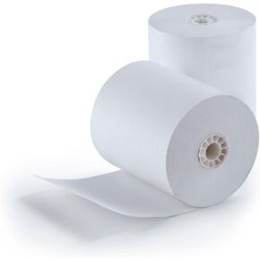 3-1/8 x 230', 1-Ply Thermal Paper 50 Rolls BPA Free