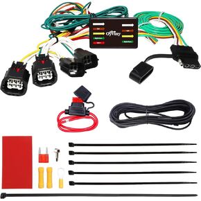 Oyviny 4 Pin Trailer Wiring Harness 56331 for 2011-2016 Chrysler Town and Country, 2021-2022 Chrysler Grand Caravan, 2011-2020 Dodge Grand Caravan Trailer Hitch Wiring