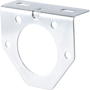 CURT 58222 Vehicle-Side Trailer Wiring Harness Mounting Bracket for 7-Way Round, CLEAR ZINC in Saudi Arabia