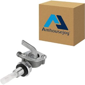 Amhousejoy Fuel Tank Gas Petcock Valve Switch Pump for 50cc 70cc 90cc 110cc 125cc 150cc 200cc 250cc Chinese ATV Quad 4 Wheeler Dirt Pit Bike, Shut Off Switch Pump