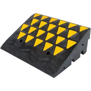 Guardian KR45R Heavy Duty Curb Ramp - 60,000 lb Support - Industrial Grade - 17.7 Inch x 7.8 Inch